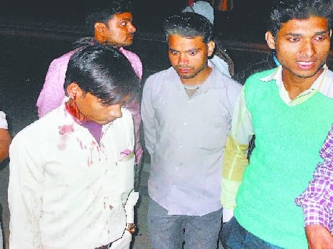 Accidental death of the couple came home on Diwali