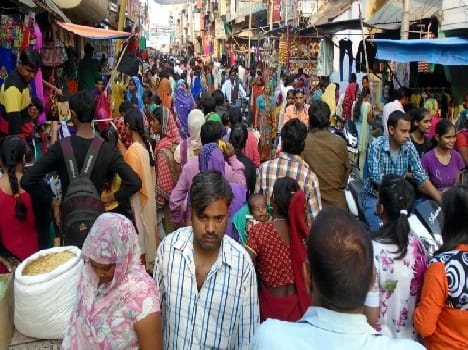 Diwali shopping rush drew