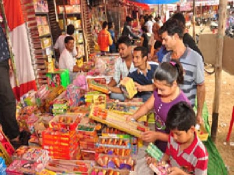 Fireworks over domestic demand, China Made sidelined