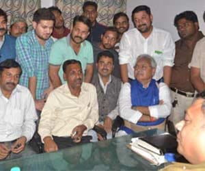UP BJP president targets merrut police on molestation case. 