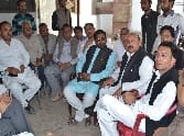  Congress supported the District Panchayat Members met Jitin