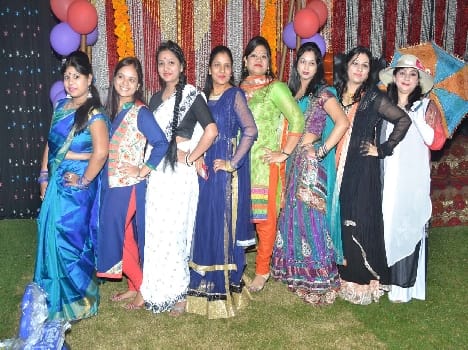 women walked on the ramp on depotsava programme 