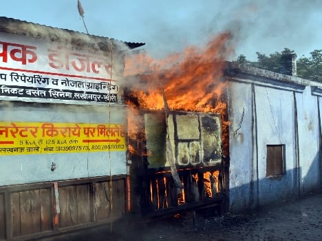 Fireworks spark Charred Asiane