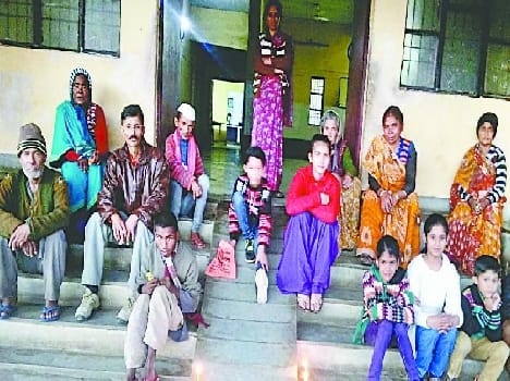 Lodging, and children celebrated Diwali