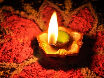 Diwali is celebrated in traditional way in thiyog shimla