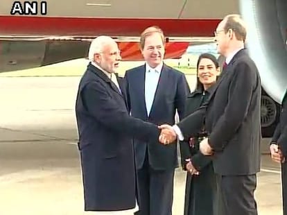 Prime Minister narendra modi visited britain