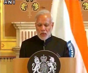 Prime Minister narendra modi visited britain
