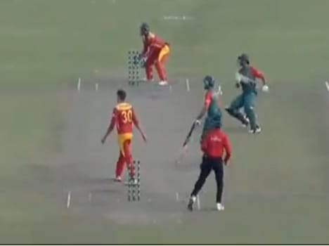 Mahmudullah's controversial runout appeal