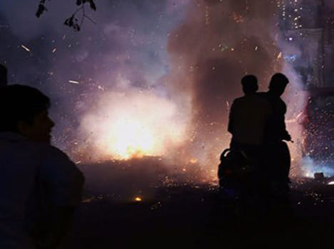 diwali brought pollution level 23 times higher in delhi