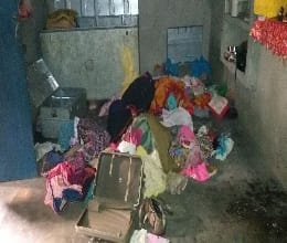 Thieves carried goods to millions of deserted house