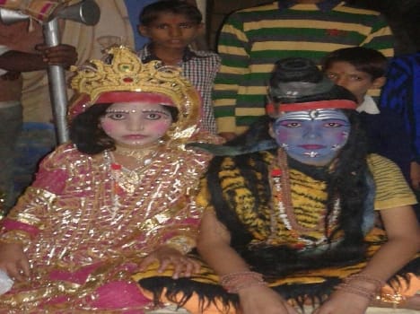 Shriram out of fanfare procession