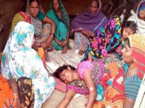 Dipped in the Ganges child , death