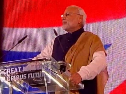 My India resides in Imran Khan:Modi