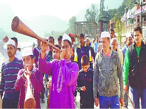 Dattatreya temple worship day for three days starting