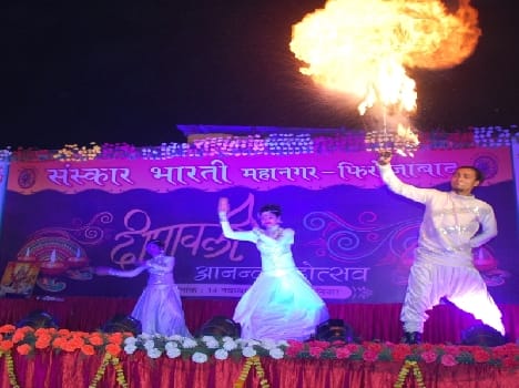 Diwali festival raised fiercely pleasure