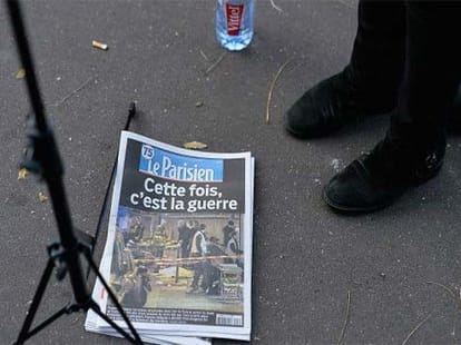 world media on paris attack