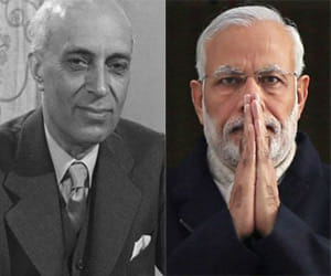 Politics on jawahar lal nehru inheritance