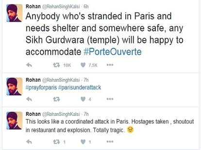 Paris people ready to help each other in all possible ways