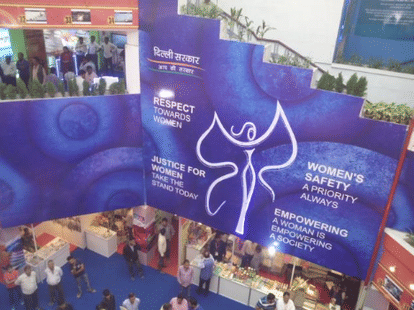 Presidient innograted the World trade fair in Delhi.