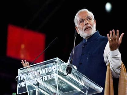 Modi talks social power of the majority in India.