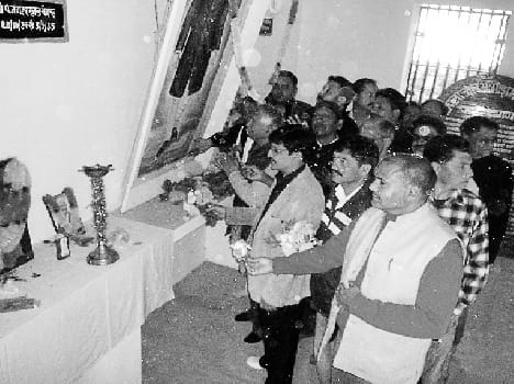 The program in the prison ward of the Jawaharlal Nehru