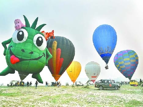5 days baloon festival start
