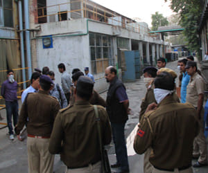 fire in yamaha company because of gas leakage, three died