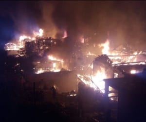 Modinagar bar factory fire.