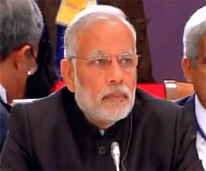 Modi talks social power of the majority in India.