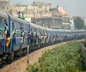Meerut trial of AMU on Route 26.