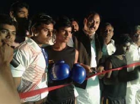 Karate competion begins