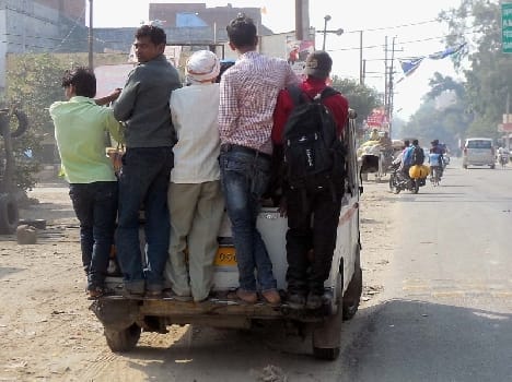 Overloading of vehicles and Dggamari