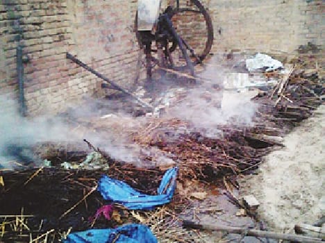 In Banjarndera firing , arson