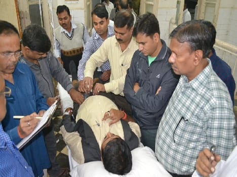Including ADM, four injured in accident