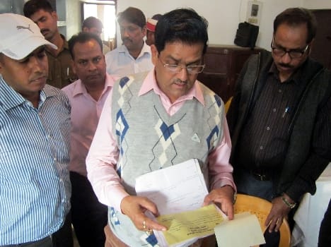 1244 nomination done for pradhan post