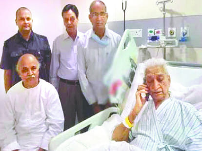 Singhal said to Rajnath, I'm fine, just a lot to do