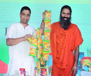 food security department raid in ramdev factory.