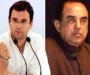 subramanian swamy attacks on rahul gandhi