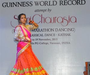 Soni targets new world record for dance.