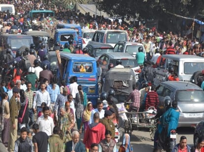 hi-tech traffic technique in smart city dun.