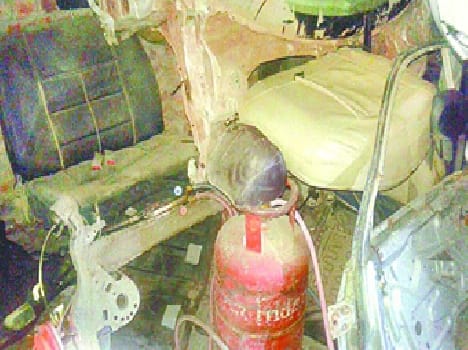 Kairana vehicles caught Kmela