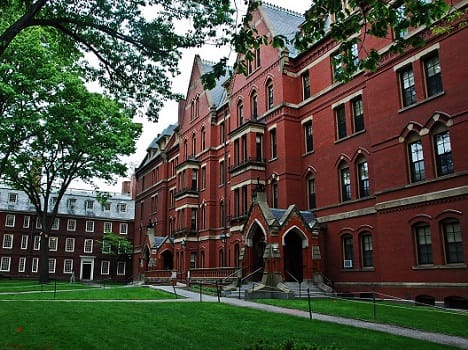 Harvard University says received 