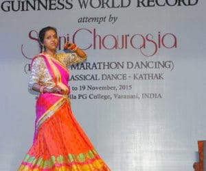 Soni fails to break new record on dance.