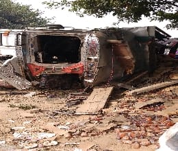 Car falls into ditch, killing one