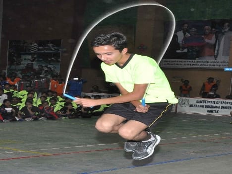 rope skiping delhi champion