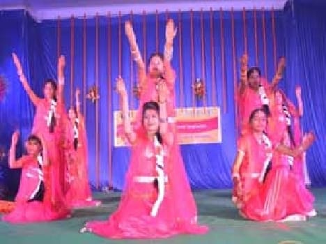 Indian art in the exhibition show, culture confluence