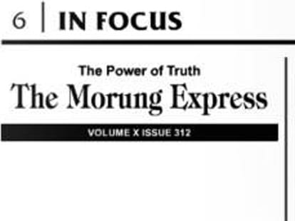 For protest to assam rifles nagaland Newspaper not print editorial.
