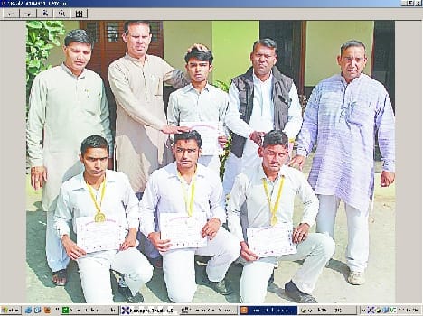 Mathura student returned with three gold medal gymnast