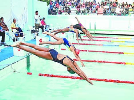 national swimming competition in meerut
