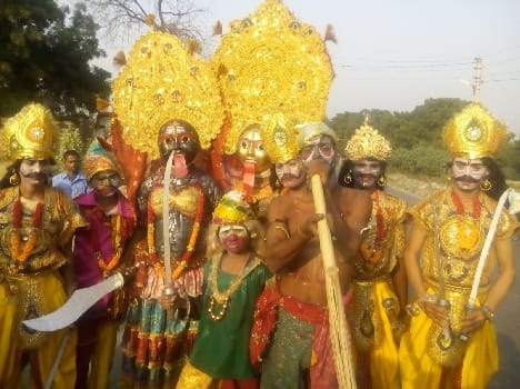 people celebrated rambarat and demonstrate it